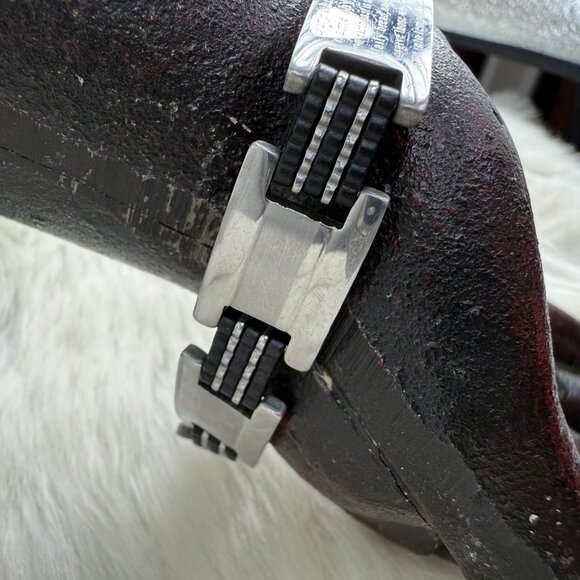 Men's Religious Christian Faith Stainless Steel Bracelet 8" - Picture 7 of 7